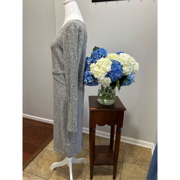 EUC Express Heather Grey Knit Sweater Dress - Picture 4 of 7